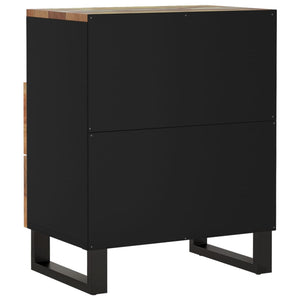 vidaXL Bedside Cabinet 50x33x62cm Solid Wood Reclaimed&Engineered Wood