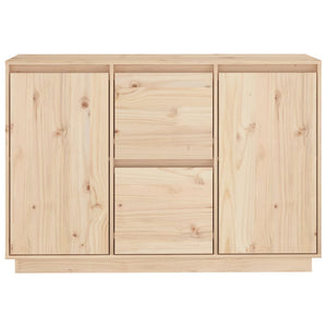 vidaXL Sideboard 111x34x75 cm Solid Wood Pine