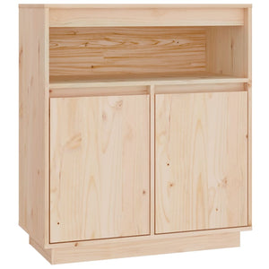 vidaXL Sideboard 70x34x80 cm Solid Wood Pine