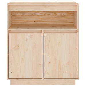 vidaXL Sideboard 70x34x80 cm Solid Wood Pine