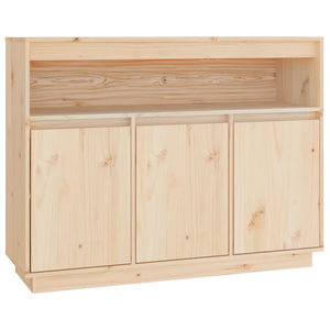 vidaXL Sideboard 104.5x34x80 cm Solid Wood Pine