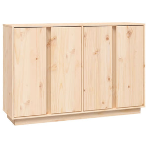 vidaXL Sideboard 120x35x80 cm Solid Wood Pine