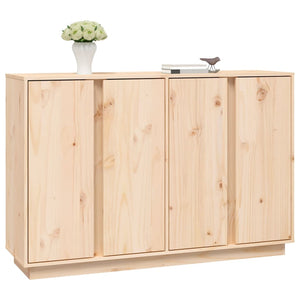 vidaXL Sideboard 120x35x80 cm Solid Wood Pine