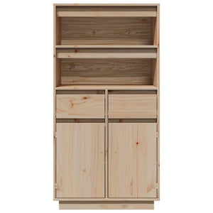 vidaXL Highboard 60x40x116.5 cm Solid Wood Pine