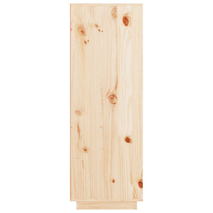 vidaXL Highboard 89x40x116.5 cm Solid Wood Pine