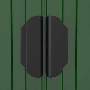 vidaXL Garden Shed Green 192x440x223 cm Galvanised Steel