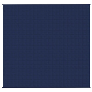 vidaXL Weighted Blanket Blue 220x235 cm King 11 kg Fabric