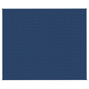 vidaXL Weighted Blanket Blue 220x260 cm 11 kg Fabric