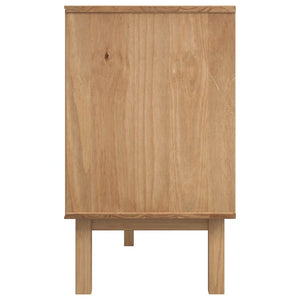 vidaXL Sideboard OTTA 114x43x73.5 cm Solid Wood Pine