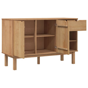 vidaXL Sideboard OTTA 114x43x73.5 cm Solid Wood Pine