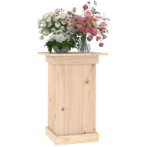 vidaXL Flower Stand 40x40x60 cm Solid Wood Pine