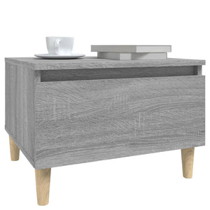 vidaXL Side Tables 2 pcs Grey Sonoma 50x46x35 cm Engineered Wood