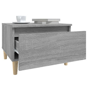 vidaXL Side Tables 2 pcs Grey Sonoma 50x46x35 cm Engineered Wood