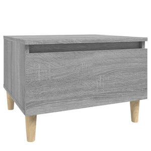 vidaXL Side Tables 2 pcs Grey Sonoma 50x46x35 cm Engineered Wood