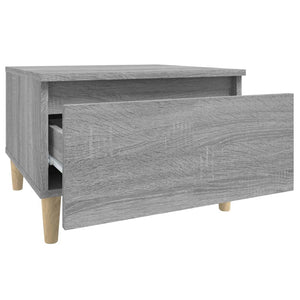 vidaXL Side Tables 2 pcs Grey Sonoma 50x46x35 cm Engineered Wood