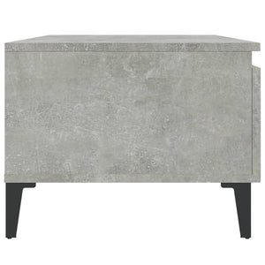 vidaXL Side Table Concrete Grey 50x46x35 cm Engineered Wood