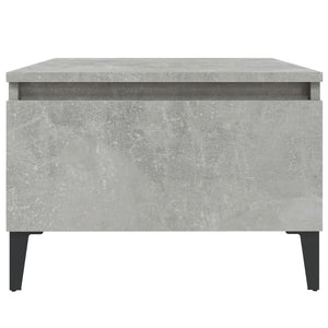 vidaXL Side Tables 2 pcs Concrete Grey 50x46x35 cm Engineered Wood