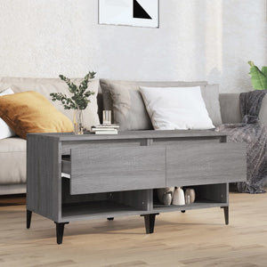 vidaXL Side Tables 2 pcs Grey Sonoma 50x46x50 cm Engineered Wood