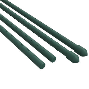 vidaXL Garden Plant Stakes 30 pcs Green 60 cm Steel