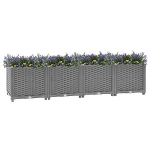 vidaXL Raised Bed 160x40x38 cm Polypropylene