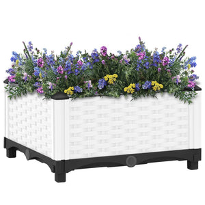 vidaXL Raised Bed 40x40x23 cm Polypropylene