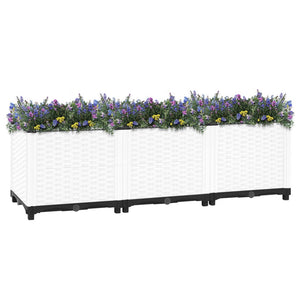 vidaXL Raised Bed 120x40x38 cm Polypropylene