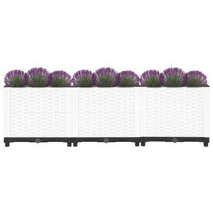 vidaXL Raised Bed 120x40x38 cm Polypropylene