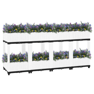 vidaXL Raised Bed 160x40x71 cm Polypropylene