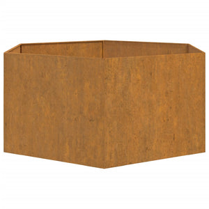 vidaXL Planter Rusty 90x90x45 cm Corten Steel