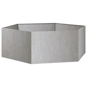 vidaXL Planter Rusty 138x120x45 cm Corten Steel