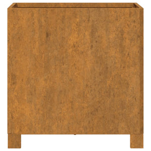 vidaXL Planter with Legs Rusty 42x40x43 cm Corten Steel