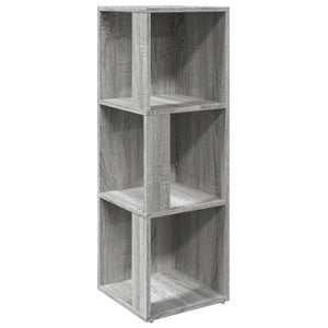 vidaXL Corner Cabinet Grey Sonoma 33x33x100 cm Engineered Wood