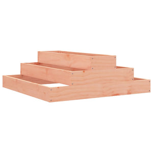 vidaXL Planter 80x80x27 cm Solid Wood Douglas