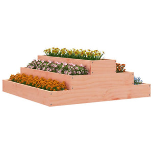 vidaXL Planter 80x80x27 cm Solid Wood Douglas