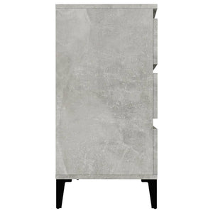 vidaXL Sideboard Concrete Grey 60x35x70 cm Engineered Wood