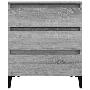 vidaXL Sideboard Grey Sonoma 60x35x70 cm Engineered Wood