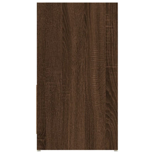 vidaXL Bathroom Cabinet Brown Oak 60x33x61 cm Engineered Wood