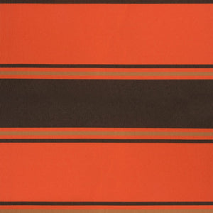vidaXL Retractable Awning Orange and Brown 4.5x3 m Fabric and Aluminium
