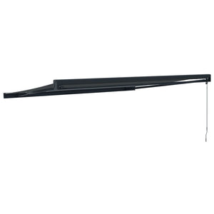 vidaXL Retractable Awning Anthracite 4.5x3 m Fabric and Aluminium