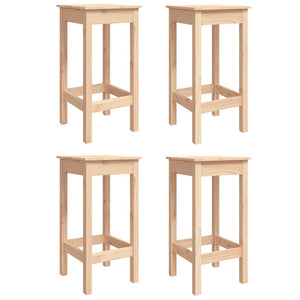 vidaXL 5 Piece Garden Bar Set Solid Wood Pine