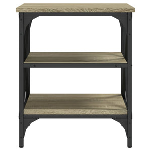 vidaXL Side Tables 2 pcs Sonoma Oak 40x42x50 cm Engineered Wood