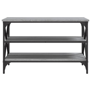 vidaXL TV Cabinet Grey Sonoma 80x40x50 cm Engineered Wood