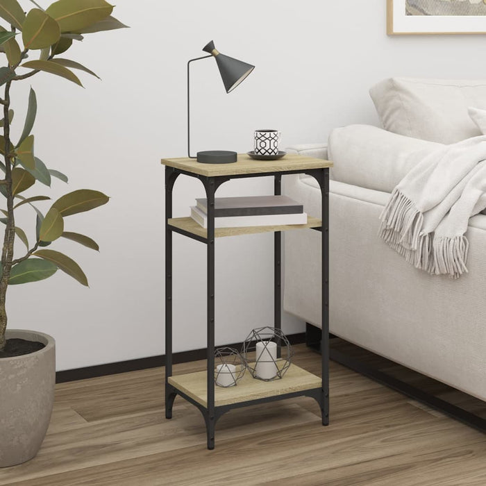 vidaXL Side Table Sonoma Oak 40x30x75 cm Engineered Wood