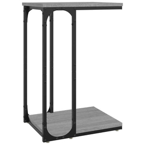 vidaXL Side Table Grey Sonoma 40x30x60 cm Engineered Wood