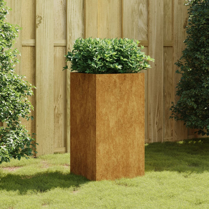 vidaXL Planter 40x40x80 cm Corten Steel