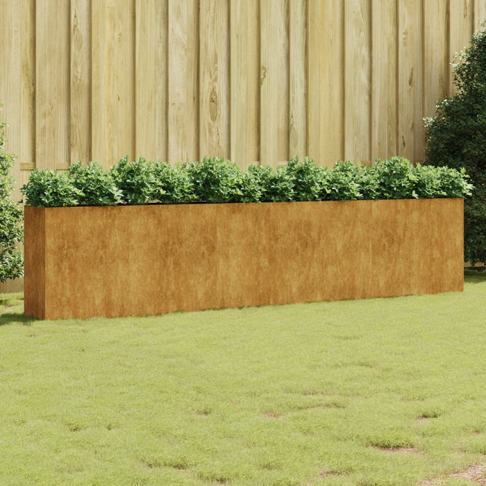 vidaXL Garden Raised Bed 360x40x80 cm Corten Steel