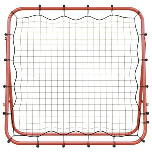 vidaXL Adjustable Football Kickback Rebounder 96x80x96 cm Steel and PE