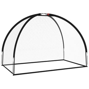 vidaXL Golf Practice Net Black 300x150x210 cm Polyester