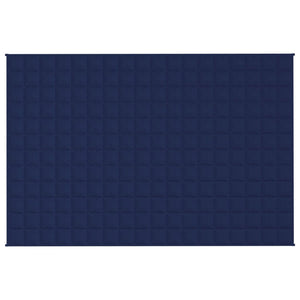 vidaXL Weighted Blanket Blue 122x183 cm 9 kg Fabric