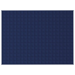 vidaXL Weighted Blanket Blue 152x203 cm 11 kg Fabric